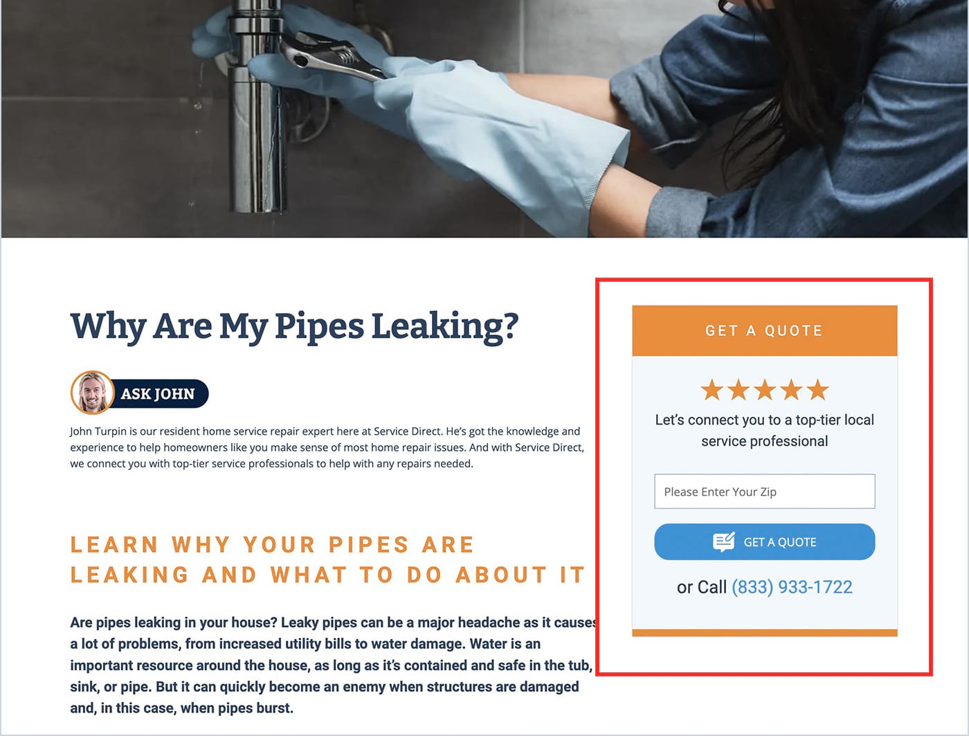 How Much Do Service Direct Water Damage Leads Cost?